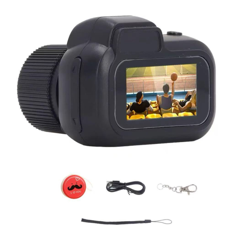 Мини студентска селфи камера Y3000 - 8MP CCD, сензор 1/1.7in, перископ обектив, ръчно управление, електронна стабилизация на изображението