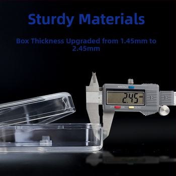 Тестер за клавишни превключватели на клавиатура с прозрачен PC материал, механичен вал със зелена ос, 4+ поддържани устройства и персонализирана кутия за клавишни капачки