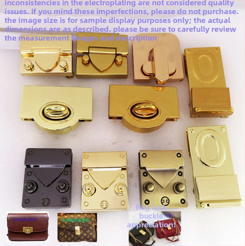 Shrimp button μεταλλικός εξοπλισμός για τσάντες – κλειδαριά με στροφή, μακρύ δαχτυλίδι για ιμάντα, για δερμάτινες τσάντες