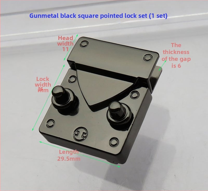 Shrimp button μεταλλικός εξοπλισμός για τσάντες – κλειδαριά με στροφή, μακρύ δαχτυλίδι για ιμάντα, για δερμάτινες τσάντες