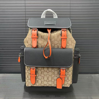 Раница с голям капацитет 20–35 л, канвас, разширяема, унисекс, стил улица, буквен мотив, поддържа 14-инчов лаптоп