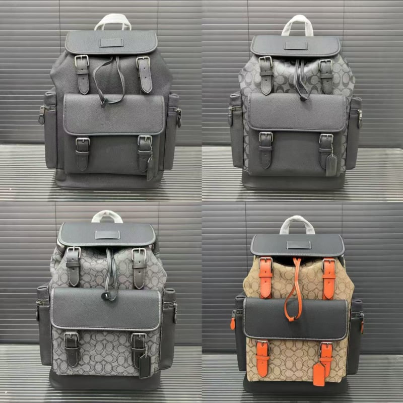 Раница с голям капацитет 20–35 л, канвас, разширяема, унисекс, стил улица, буквен мотив, поддържа 14-инчов лаптоп