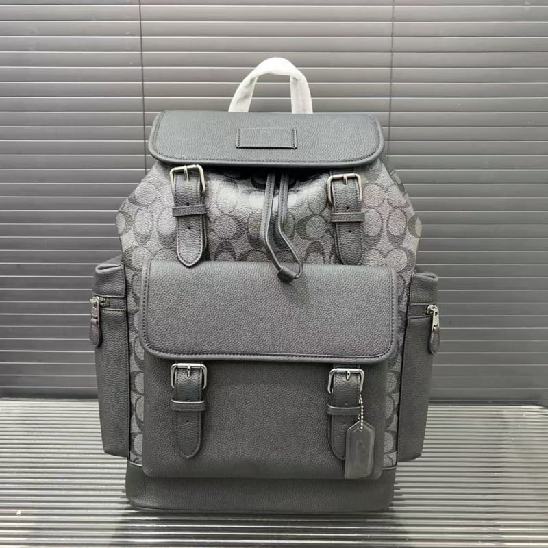 Раница с голям капацитет 20–35 л, канвас, разширяема, унисекс, стил улица, буквен мотив, поддържа 14-инчов лаптоп