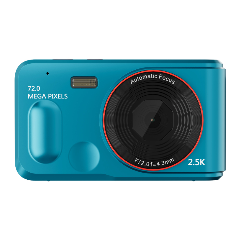 Мини компактна цифрова камера с 16x цифрово увеличение, 2,4-инчов LCD, CMOS сензор, USB 2.0 и TF карта, електронна стабилизация