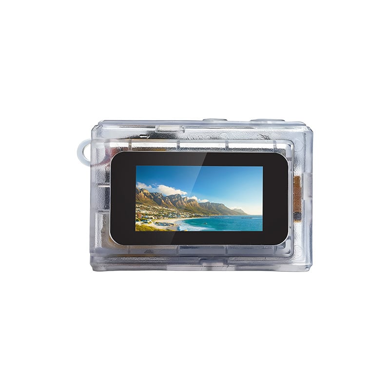 Prilagođena mini kamera TF kartica pohrane, GP1235 čip, 720p/1080p video, 80 minuta baterije, težina 19 g