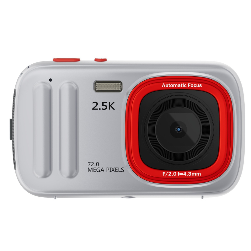 Дигитална камера 72MP, 2,4-инчов дисплей, 16x увеличение, снимане и видеозапис, MP3 плеър