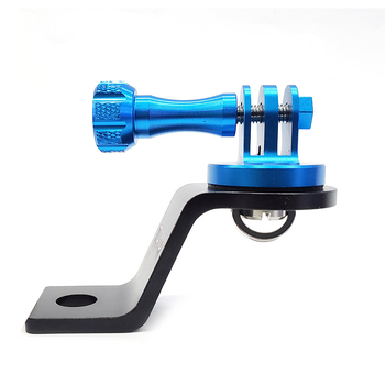 TUYU suport din aliaj de aluminiu pentru oglinda retrovizoare a motocicletei, compatibil GoPro, DJI Osmo Action și Yi Action Camera