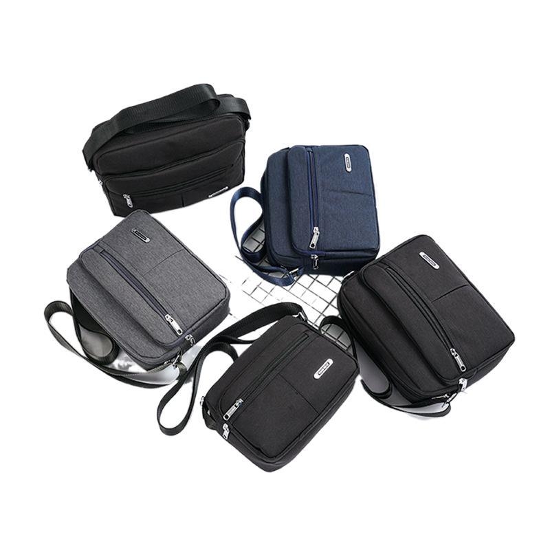 Férfi PU válltáska — vízálló, Oxford béléssel, szabadidős utazásokhoz, nyár 2024