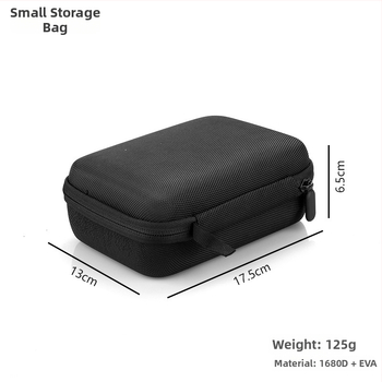 Torba za akcijske kamere, univerzalna kompatibilnost, unutarnja pjena, moguć ispis logotipa, privatna etiketa dostupna