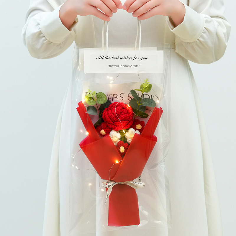 Слънчогледов изкуствен букет - ръчно изработен от Muyi; подарък за Деня на учителя.