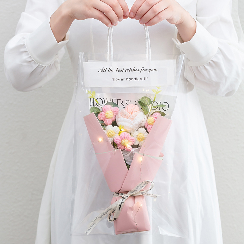 Слънчогледов изкуствен букет - ръчно изработен от Muyi; подарък за Деня на учителя.