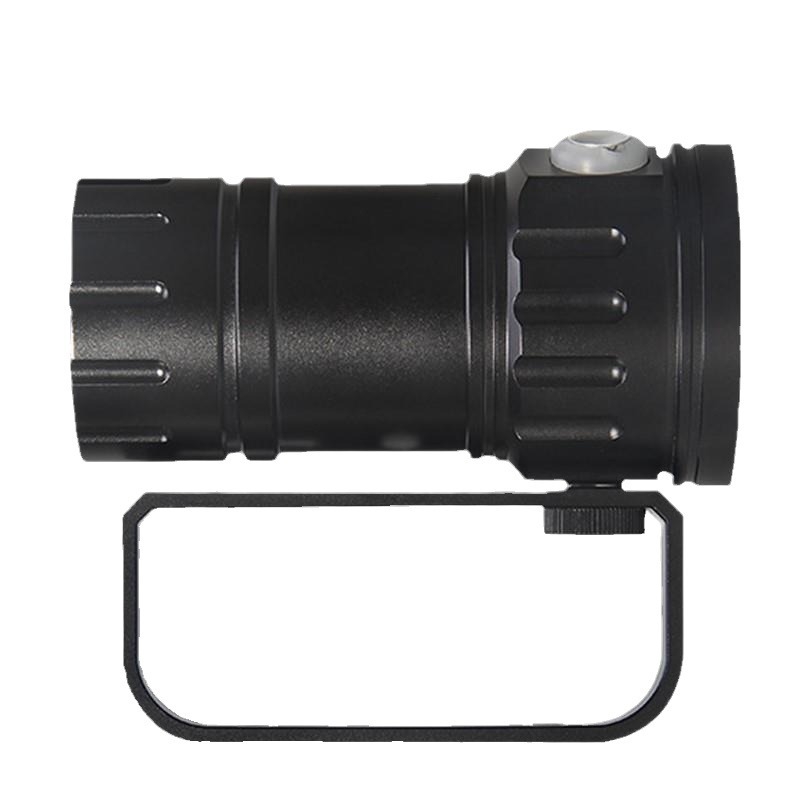 Lampa subacvatică LED pentru scufundări, 150W, corp din aliaj de aluminiu, baterie 18650, rază până la 50 m