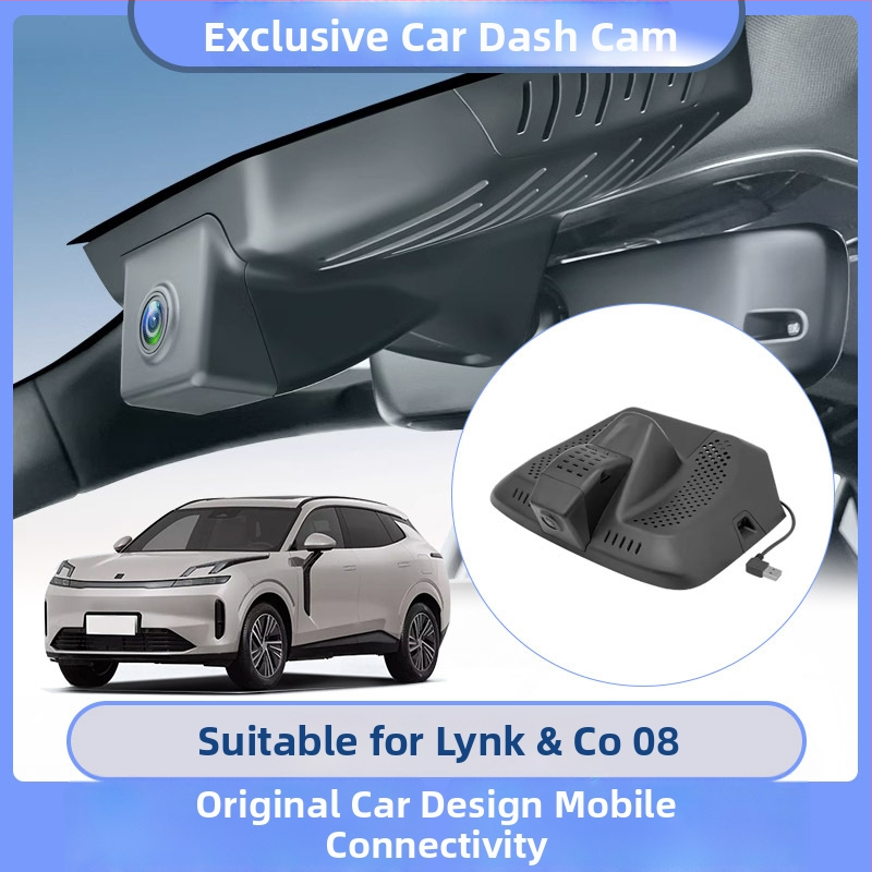 Camera de bord auto cu înregistrare duală față-spate, 4K (2160P), unghi de 140°, Wi-Fi, suport card TF până la 256GB