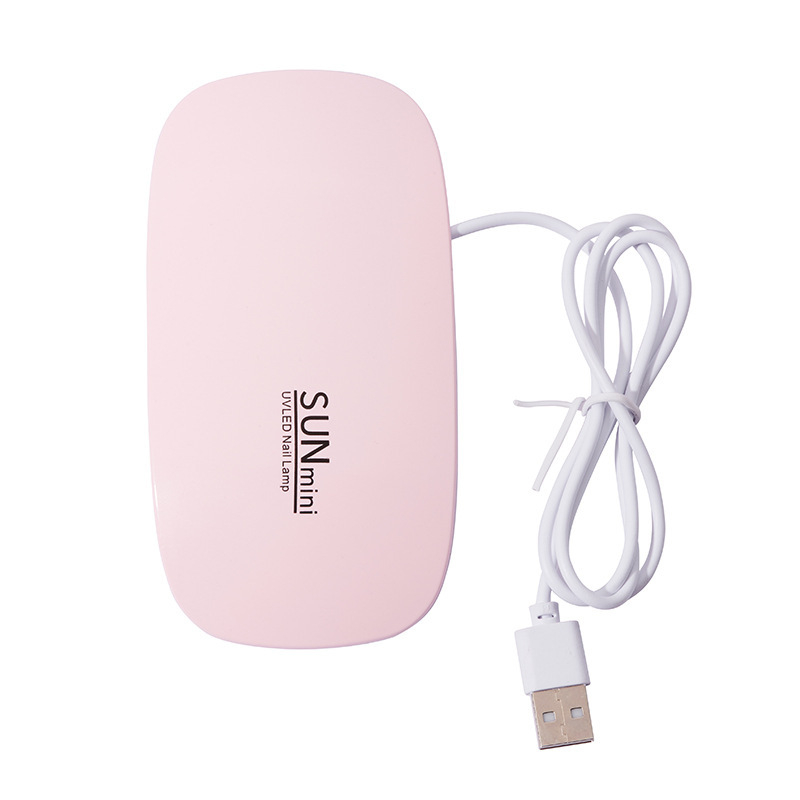 Lampă de uscare a unghiilor pentru gel, portabilă, set de cinci piese