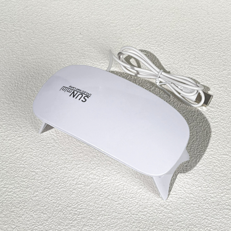 Lampă de uscare a unghiilor pentru gel, portabilă, set de cinci piese