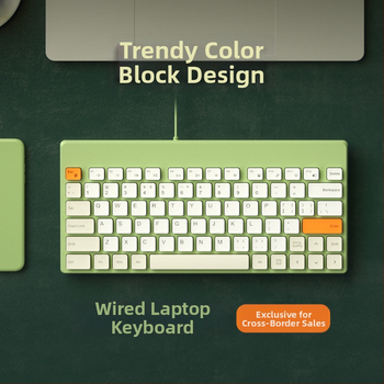Клавиатура и мишка с кабел, 68 клавиши, USB, ABS корпус, кабел около 1,5 м, без подсветка