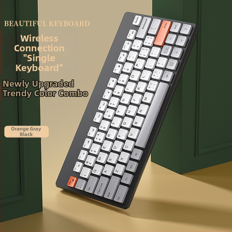 Клавиатура и мишка с кабел, 68 клавиши, USB, ABS корпус, кабел около 1,5 м, без подсветка