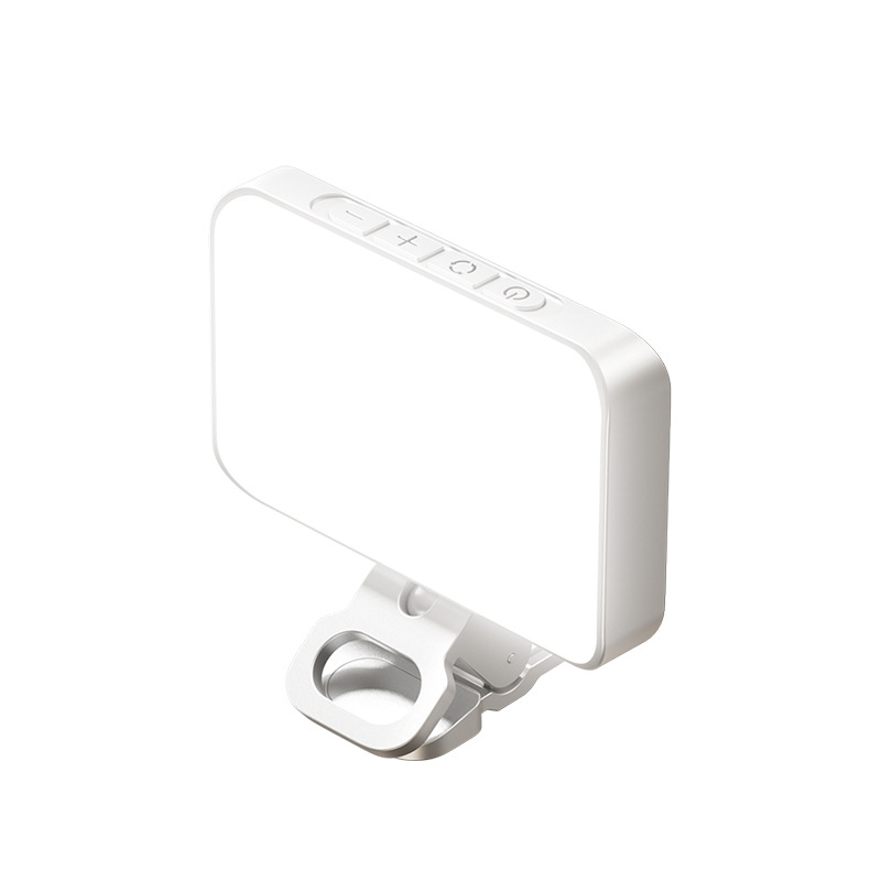 BD102 Lumină de umplere portabilă pentru smartphoneuri — LED 4W, 5V, Temperatură de culoare reglabilă 2500K–9900K, Model BD102, Pentru Live Streaming și Filmare