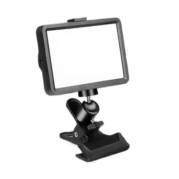 Lumină LED de fill pentru streaming live pe telefon, utilizare pe birou, 15W, 10V, temperaturi de culoare variabile, model 000159, Love Rain Spirit