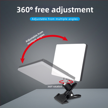 Lumină LED de umplere cu putere 10–50W, alimentare de 5V și trei temperaturi de culoare