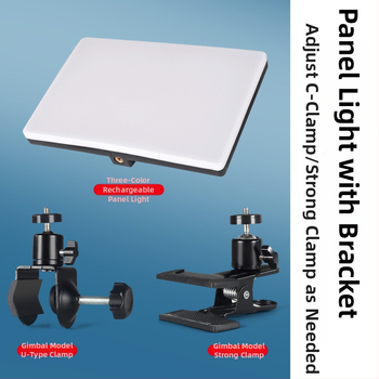 Lumină LED de umplere cu putere 10–50W, alimentare de 5V și trei temperaturi de culoare