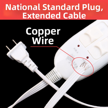 Elektriline kuumutusplaat lülitiga ja sammuta termostaatiga – temperatuuri reguleerimine kuni 60°C