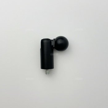 Metalni adapter 1/4 inča, muški/ženski, za 17 mm ball head, kompatibilan s Nb35 cantilever bazom, 90° vertikalna rotacija