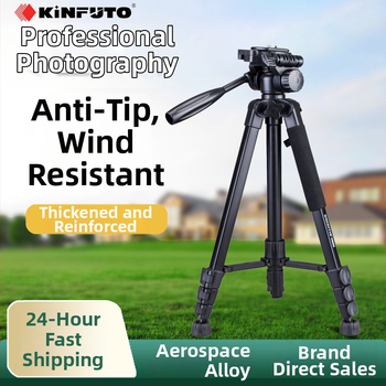 Kameros trikojis komplektas su 3D PTZ, aliuminio lydinys, apkrova 6-10 kg, greito atlaisvinimo plokštelė