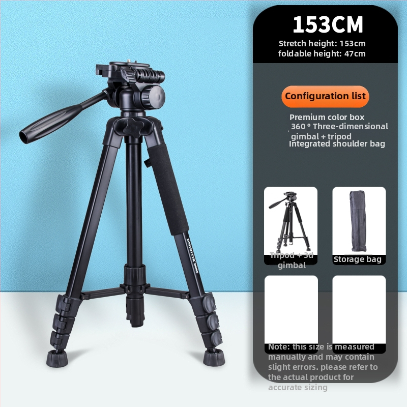 Kameros trikojis komplektas su 3D PTZ, aliuminio lydinys, apkrova 6-10 kg, greito atlaisvinimo plokštelė