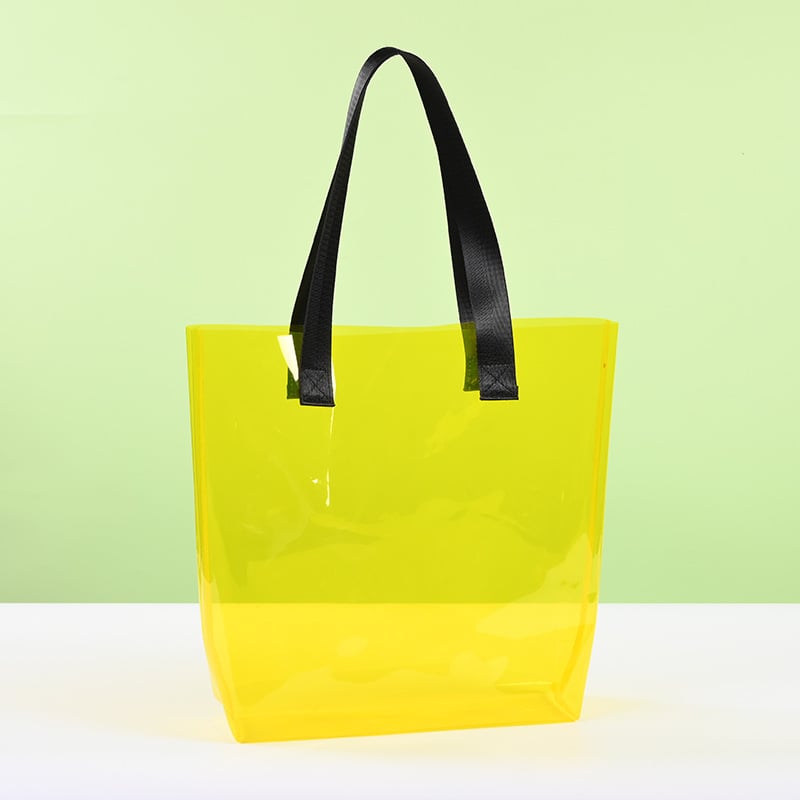 Geantă din PVC transparent tip jelly pentru ambalarea vinului și a băuturilor, grosime dublă, personalizabilă, marcă Youyang