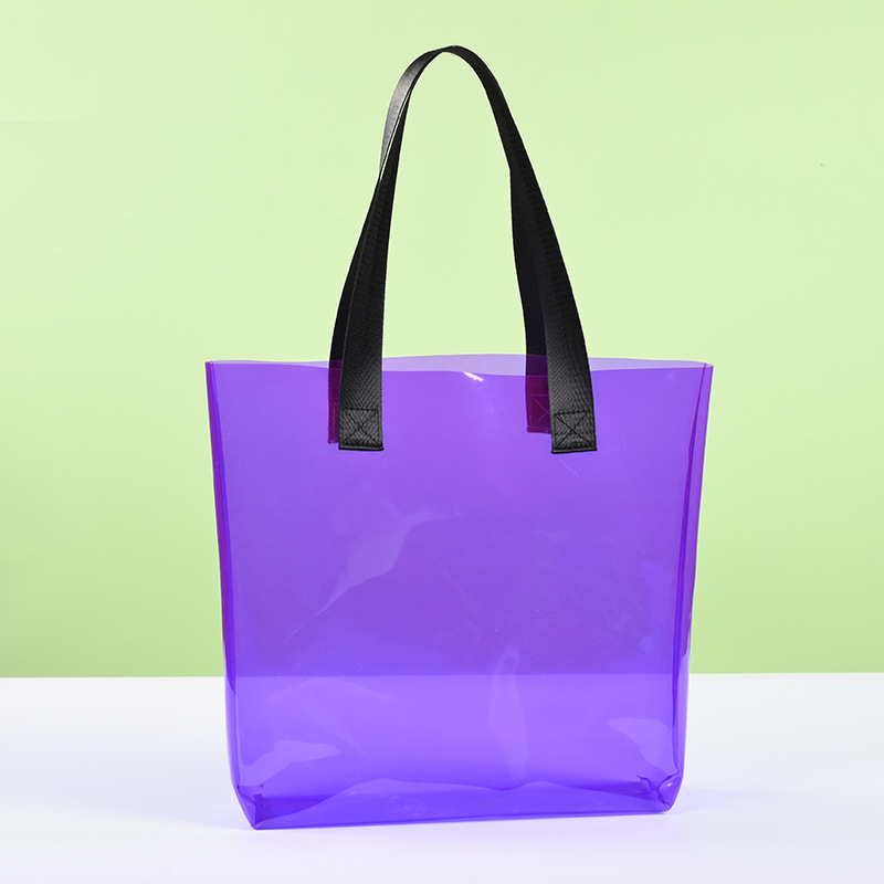 Geantă din PVC transparent tip jelly pentru ambalarea vinului și a băuturilor, grosime dublă, personalizabilă, marcă Youyang