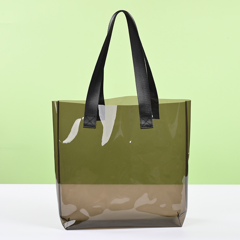 Geantă din PVC transparent tip jelly pentru ambalarea vinului și a băuturilor, grosime dublă, personalizabilă, marcă Youyang