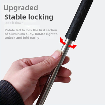 Trikojis stovis su teleskopiniu trikampio laikikliu iš nerūdijančio plieno, 8 dalys, rutulinė galva, apkrova 2–5 kg, modelis SC22712, prekės ženklas Shucheng