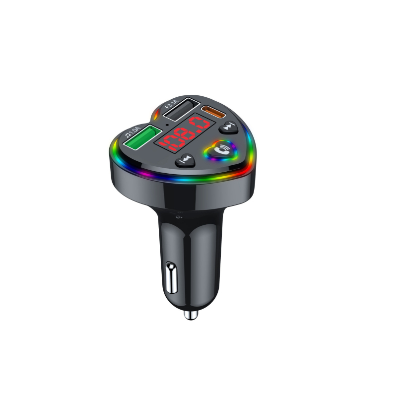 S10 Bluetooth MP3 плеър за кола с FM радио, Hands-Free разговори, PD бързо зареждане и MP3 възпроизвеждане от USB диск