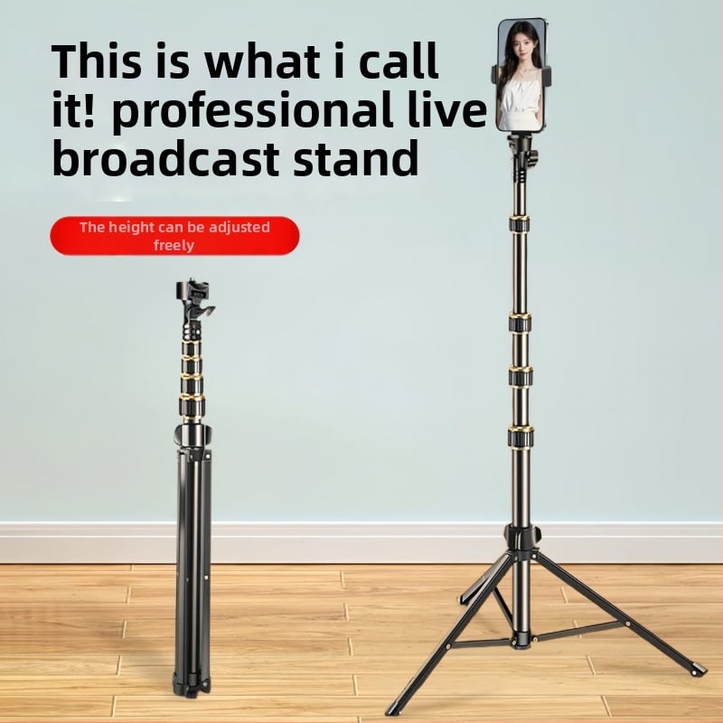 Junrun trikojis mobiliajam telefonui ir planšetinei, aliuminio lydinys, 5 sekcijų, 3D gimble PTZ, apkrova 2-5 kg