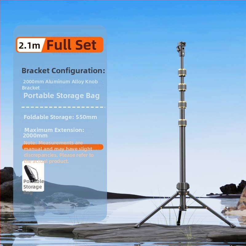 Junrun trikojis mobiliajam telefonui ir planšetinei, aliuminio lydinys, 5 sekcijų, 3D gimble PTZ, apkrova 2-5 kg