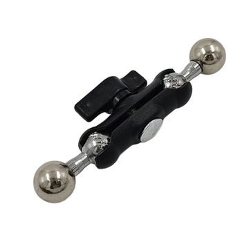 Adaptor pentru suport cameră și telefon — rotire 360° pe orizontală și pe verticală, construcție metalică, montaj cu șurub, interfață 1/4 inch