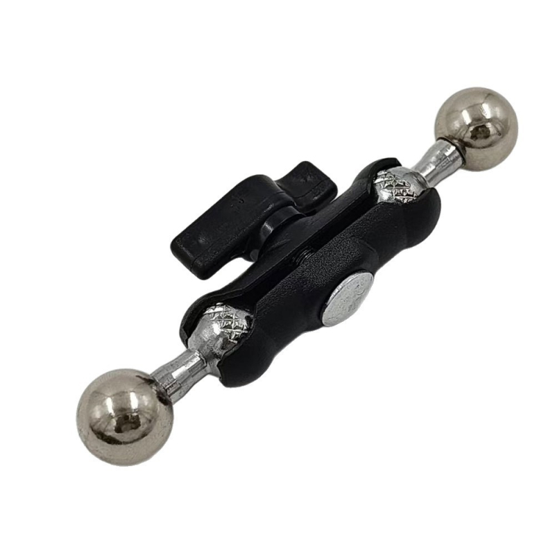 Adaptor pentru suport cameră și telefon — rotire 360° pe orizontală și pe verticală, construcție metalică, montaj cu șurub, interfață 1/4 inch