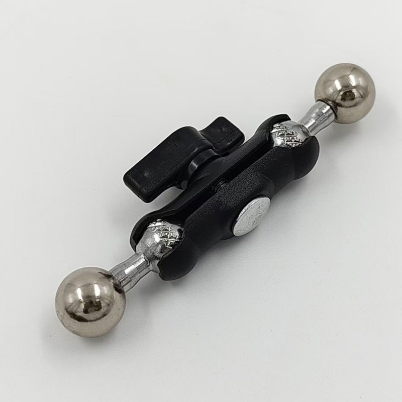 Adaptor pentru suport cameră și telefon — rotire 360° pe orizontală și pe verticală, construcție metalică, montaj cu șurub, interfață 1/4 inch