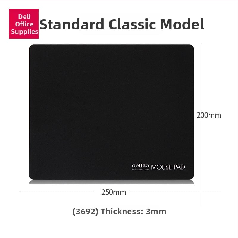 Deli противохлъзгаща се мишка подложка от плат, пасторален стил настолна подложка, модели 3691 3692 33188 83001 83003 2225 2226 2227