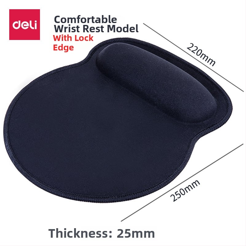 Deli противохлъзгаща се мишка подложка от плат, пасторален стил настолна подложка, модели 3691 3692 33188 83001 83003 2225 2226 2227