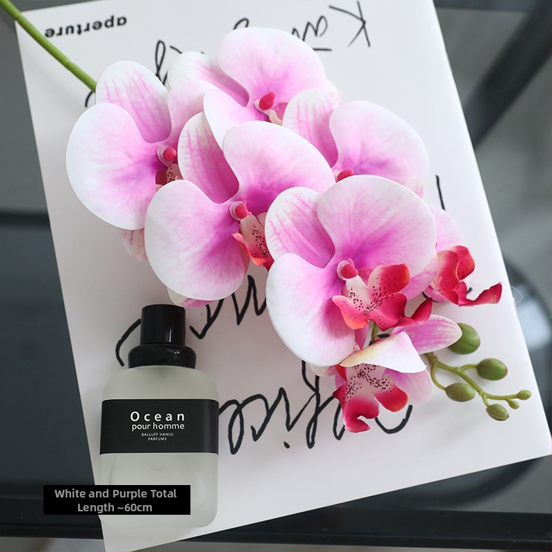 Dalisen Umjetna Phalaenopsis cvijet od svile; marka: Dalisen; materijal: svila; sorta: Phalaenopsis; izrada: Drugo; namjena: Drugo