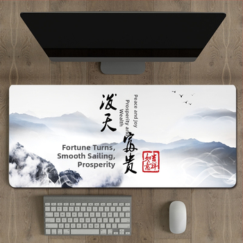 Podložka pod stôl z prírodného kaučuku, jednostranná, štýl Národný trend – kancelárska podložka na stôl