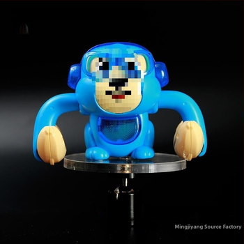 Akrila trauks fotogrāfijām ar gaismas statīvu