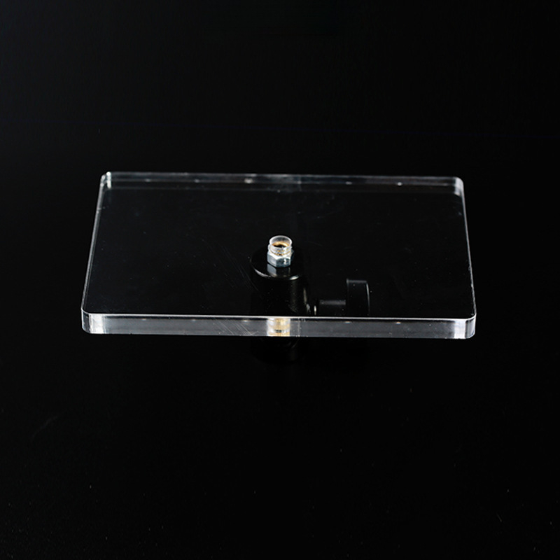 Akrila trauks fotogrāfijām ar gaismas statīvu