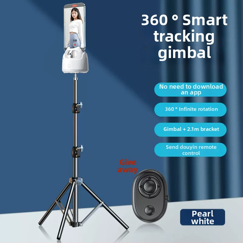 AI stabilizátor pre smartfón s rozpoznávaním tváre, 360° selfie, 270° horizontálne otáčanie, univerzálna kompatibilita