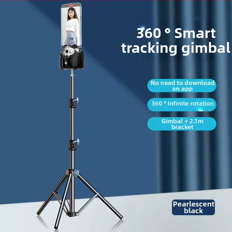 AI stabilizátor pre smartfón s rozpoznávaním tváre, 360° selfie, 270° horizontálne otáčanie, univerzálna kompatibilita