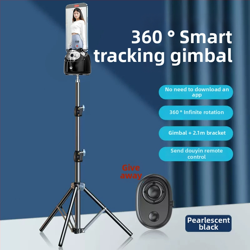 AI stabilizátor pre smartfón s rozpoznávaním tváre, 360° selfie, 270° horizontálne otáčanie, univerzálna kompatibilita