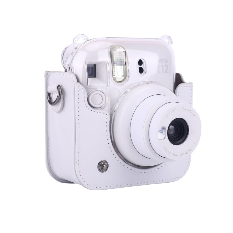 INSTAX Mini12/11 fotoaparato krepšys – PU medžiaga, per petį stilius, unisex, be pamušalo, 2023 ruduo