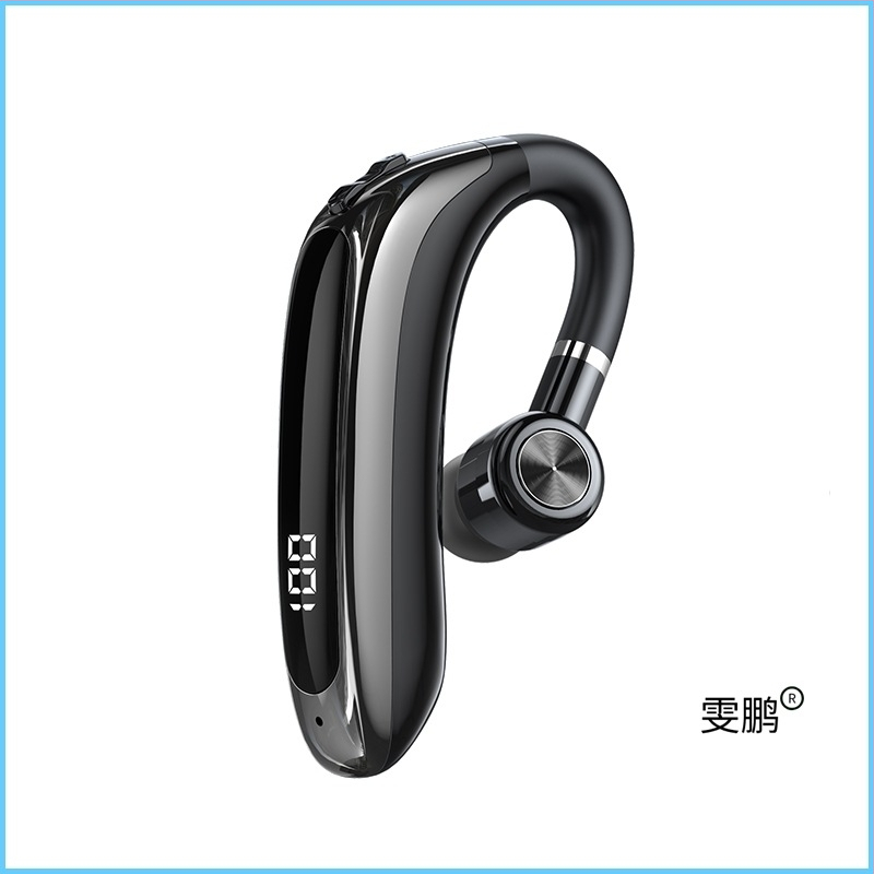 Bezdrôtová Bluetooth slúchadla na jedno ucho s háčikom pre vodičov, BT 2.0, výdrž batérie 0–4 h, športový štýl, každodenná vodeodolnosť.